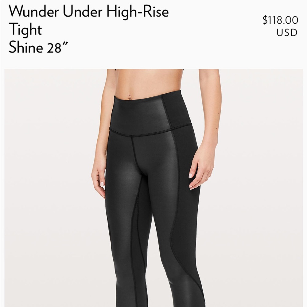 Wunder Under High Rise Tight Shine 28”